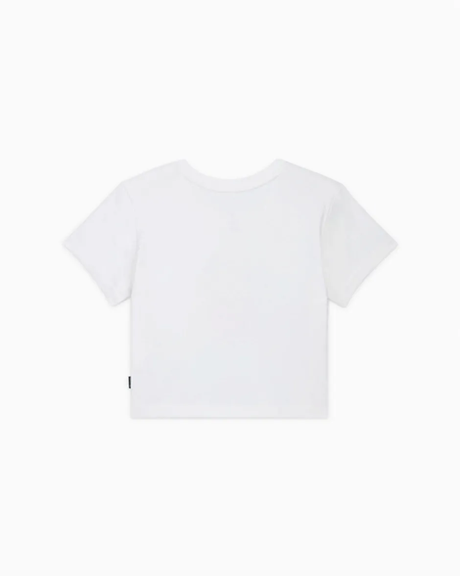 Converse Maglie E T-Shirt<Spray Paint Skull T-Shirt Bianco