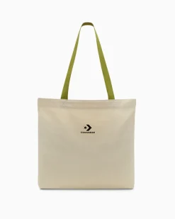 Converse Tutti Gli Accessori|Tutti Gli Accessori<Star Chevron Canvas Tote Bag Tela non tinta/Foresta magica