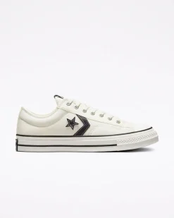 Converse Modelli Bassi|Modelli Bassi<Star Player 76 Bianco vintage/Nero
