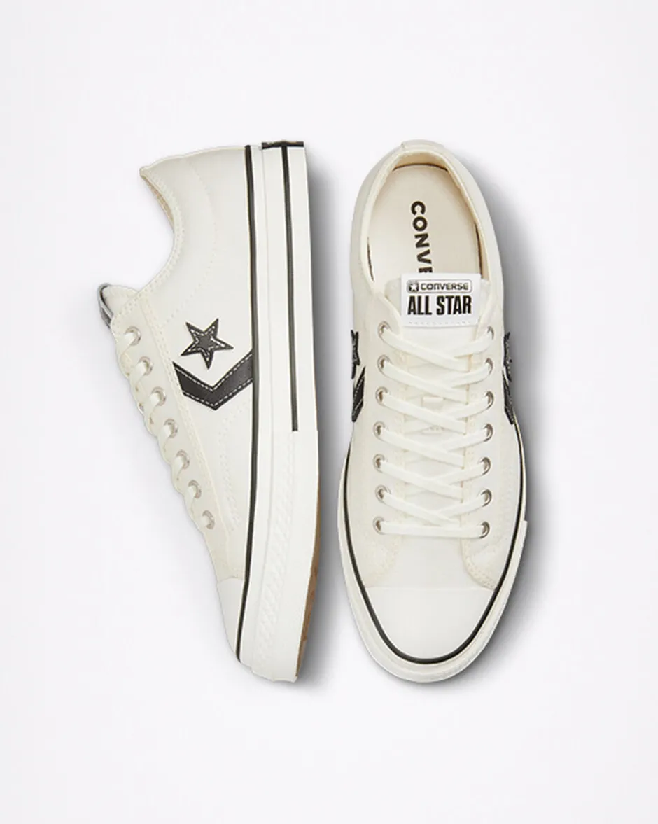 Converse Modelli Bassi|Modelli Bassi<Star Player 76 Bianco vintage/Nero