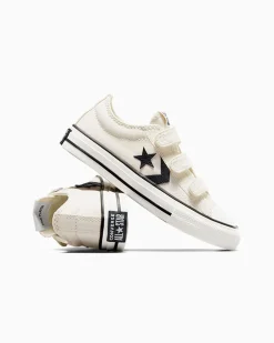 Converse Ragazza|Ragazzo<Star Player 76 Easy-On Vintage White/Black/Egret