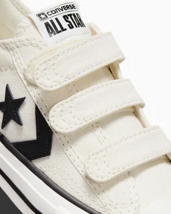 Converse Ragazza|Ragazzo<Star Player 76 Easy-On Vintage White/Black/Egret