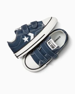 Converse Ragazza|Ragazzo<Star Player 76 Easy-On Foundational Canvas Navy/Vintage White/Egret