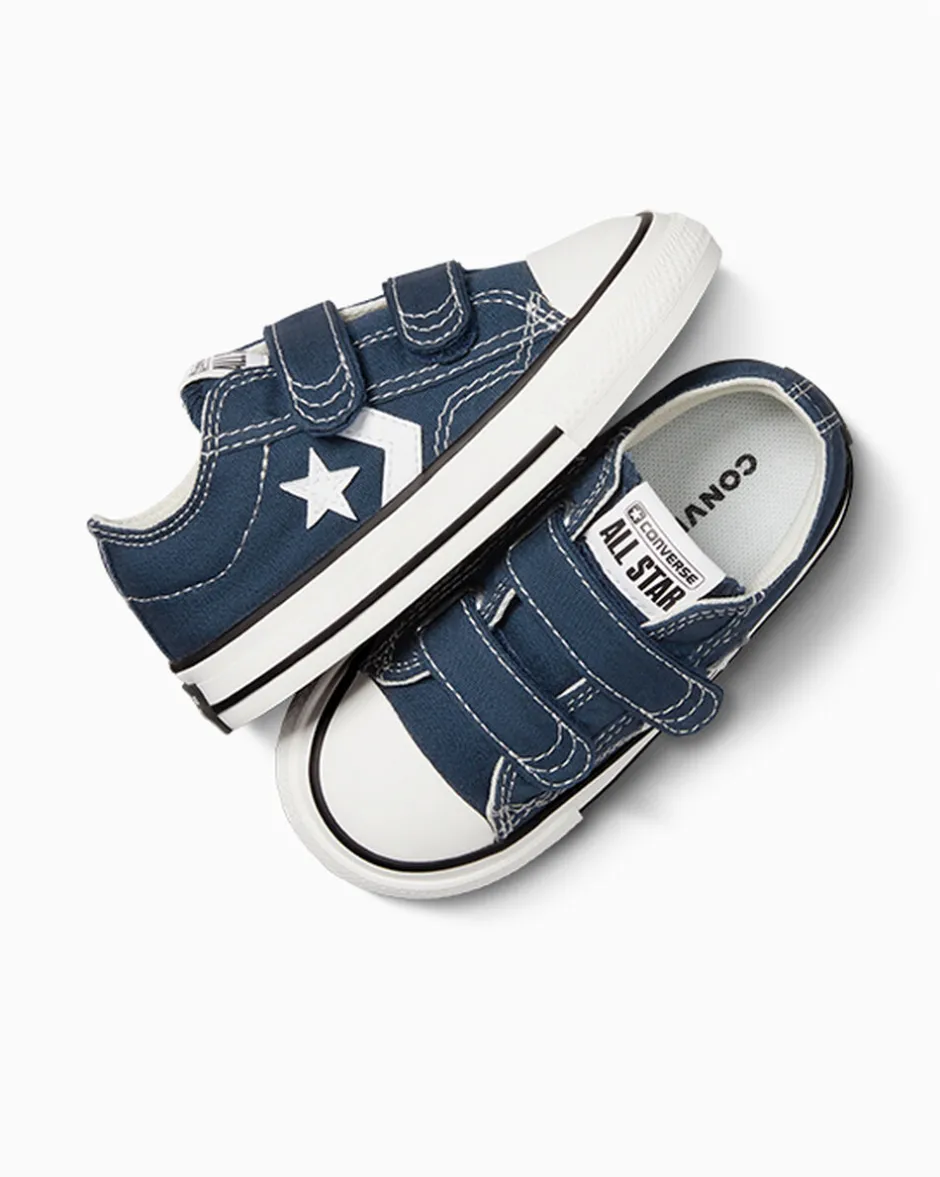 Converse Ragazza|Ragazzo<Star Player 76 Easy-On Foundational Canvas Navy/Vintage White/Egret