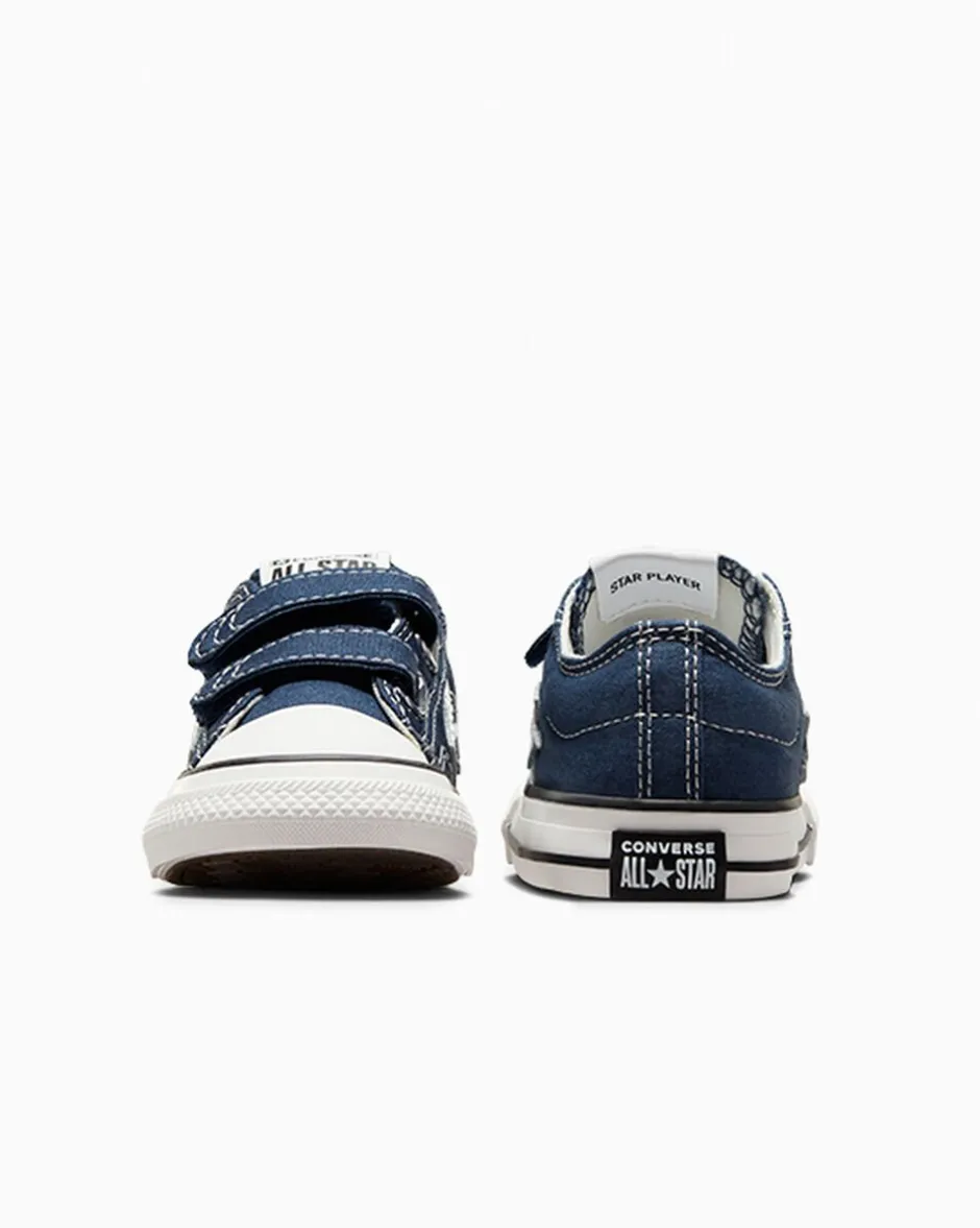 Converse Ragazza|Ragazzo<Star Player 76 Easy-On Foundational Canvas Navy/Vintage White/Egret