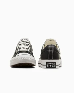 Converse Modelli Bassi|Modelli Bassi<Star Player 76 Fall Leather Black/Vintage White/Silver