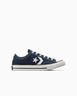 Converse Ragazzi (Età 8-12 Anni)|Ragazzo<Star Player 76 Foundational Canvas Navy/Vintage White/Egret