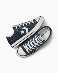 Converse Ragazzi (Età 8-12 Anni)|Ragazzo<Star Player 76 Foundational Canvas Navy/Vintage White/Egret