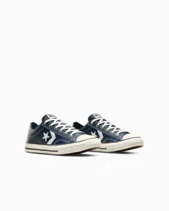 Converse Ragazzi (Età 8-12 Anni)|Ragazzo<Star Player 76 Leather Ossidiana/Egret/Nero
