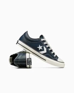Converse Ragazzi (Età 8-12 Anni)|Ragazzo<Star Player 76 Leather Ossidiana/Egret/Nero
