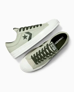 Converse Modelli Bassi|Modelli Bassi<Star Player 76 Leather + Suede Pale Surplus/Egret