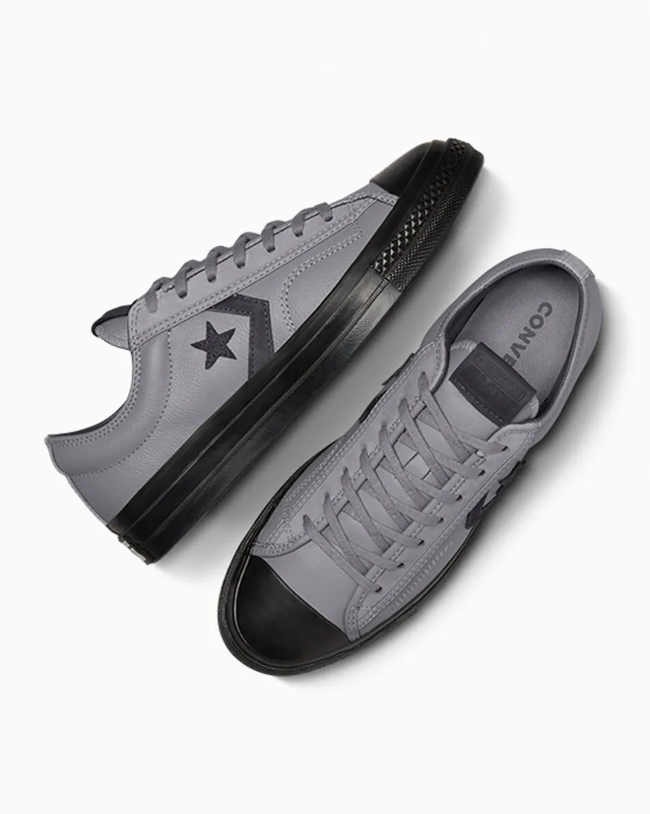 Converse Modelli Bassi|Modelli Bassi<Star Player 76 Luxe Grigio classico/Materia scura/Nero