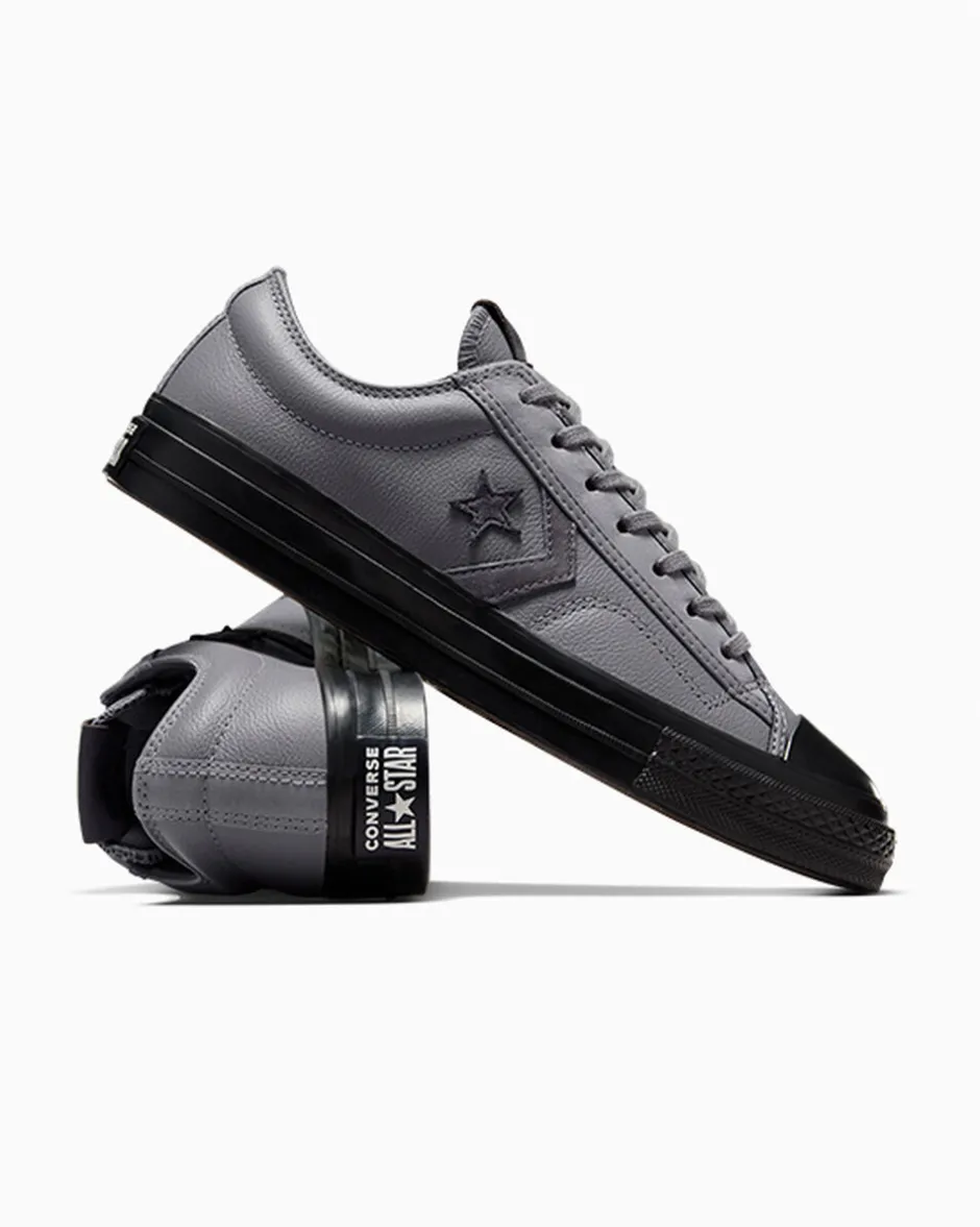 Converse Modelli Bassi|Modelli Bassi<Star Player 76 Luxe Grigio classico/Materia scura/Nero