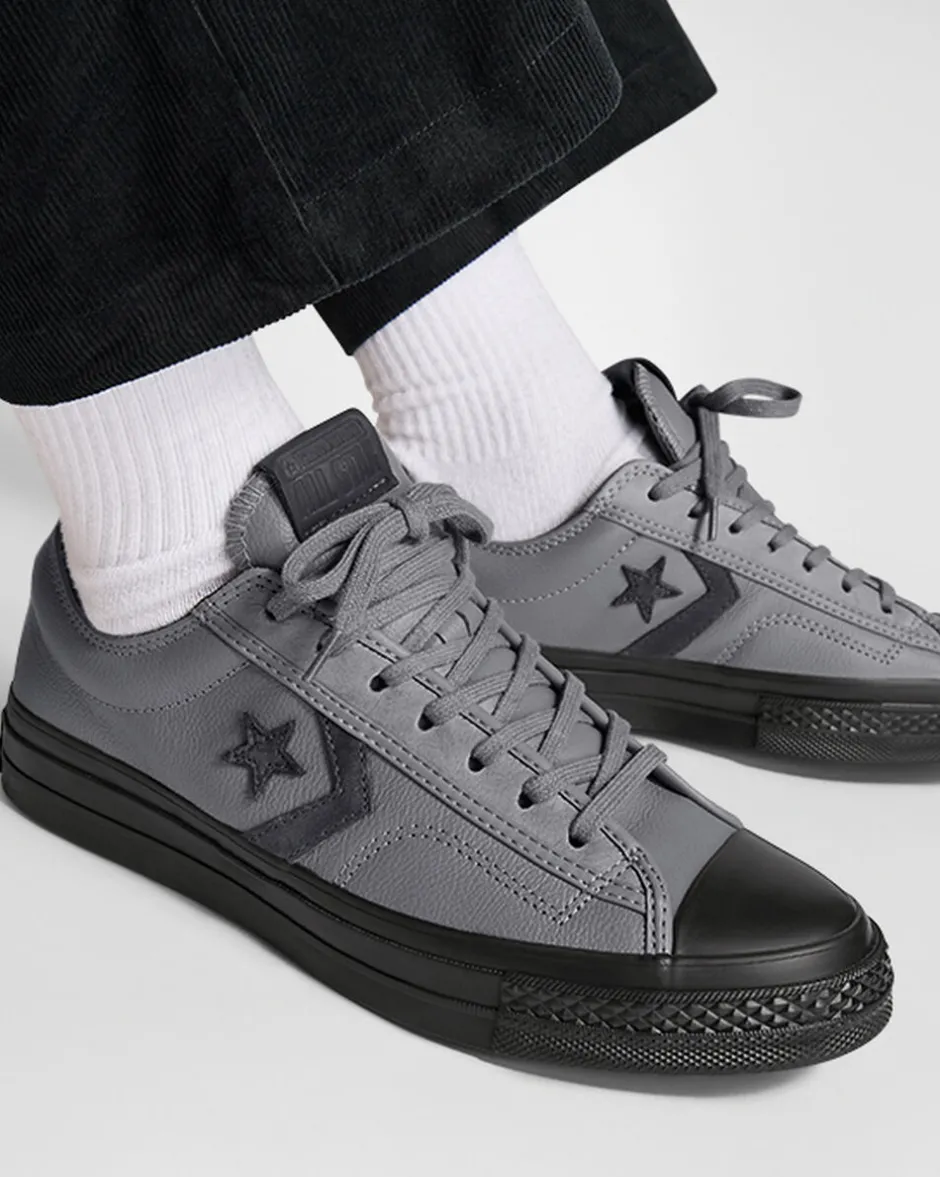 Converse Modelli Bassi|Modelli Bassi<Star Player 76 Luxe Grigio classico/Materia scura/Nero