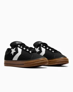 Converse Modelli Bassi|Skateboarding<Star Player 76 Puff Nero/Bianco/Gomma