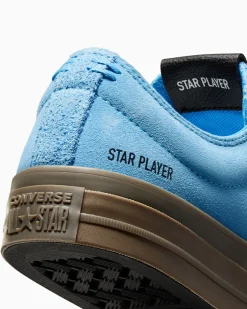 Converse Modelli Bassi|Modelli Bassi<Star Player 76 Suede Celeste/Egret/Nero
