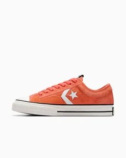 Converse Modelli Bassi|Modelli Bassi<Star Player 76 Suede Lava pallido/Bianco vintage/Nero