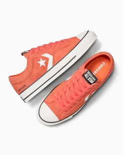 Converse Modelli Bassi|Modelli Bassi<Star Player 76 Suede Lava pallido/Bianco vintage/Nero