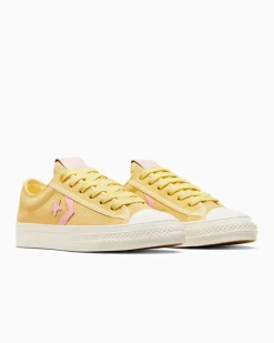 Converse Modelli Bassi<Star Player 76 Suede Bianco burro/Egret/Donut Glaze