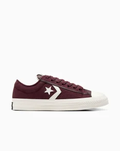Converse Modelli Bassi|Modelli Bassi<Star Player 76 Suede Bloodstone/Egret/Nero