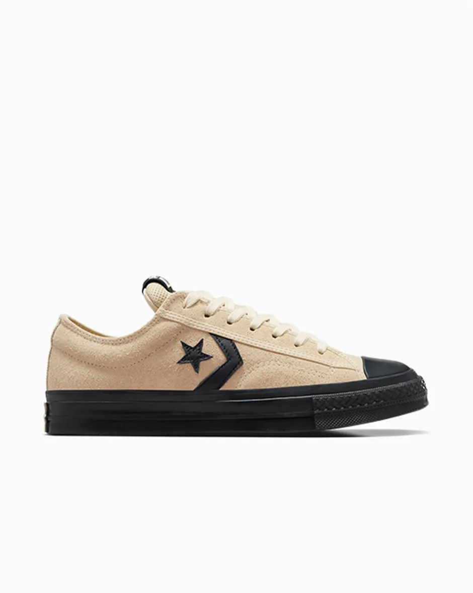 Converse Modelli Bassi|Modelli Bassi<Star Player 76 Suede + Leather Miso Glaze/Nero/Egret