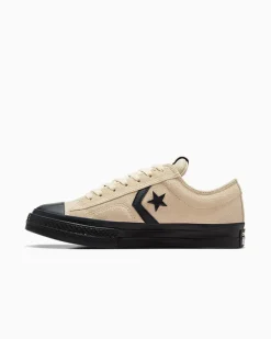 Converse Modelli Bassi|Modelli Bassi<Star Player 76 Suede + Leather Miso Glaze/Nero/Egret