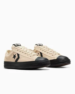 Converse Modelli Bassi|Modelli Bassi<Star Player 76 Suede + Leather Miso Glaze/Nero/Egret