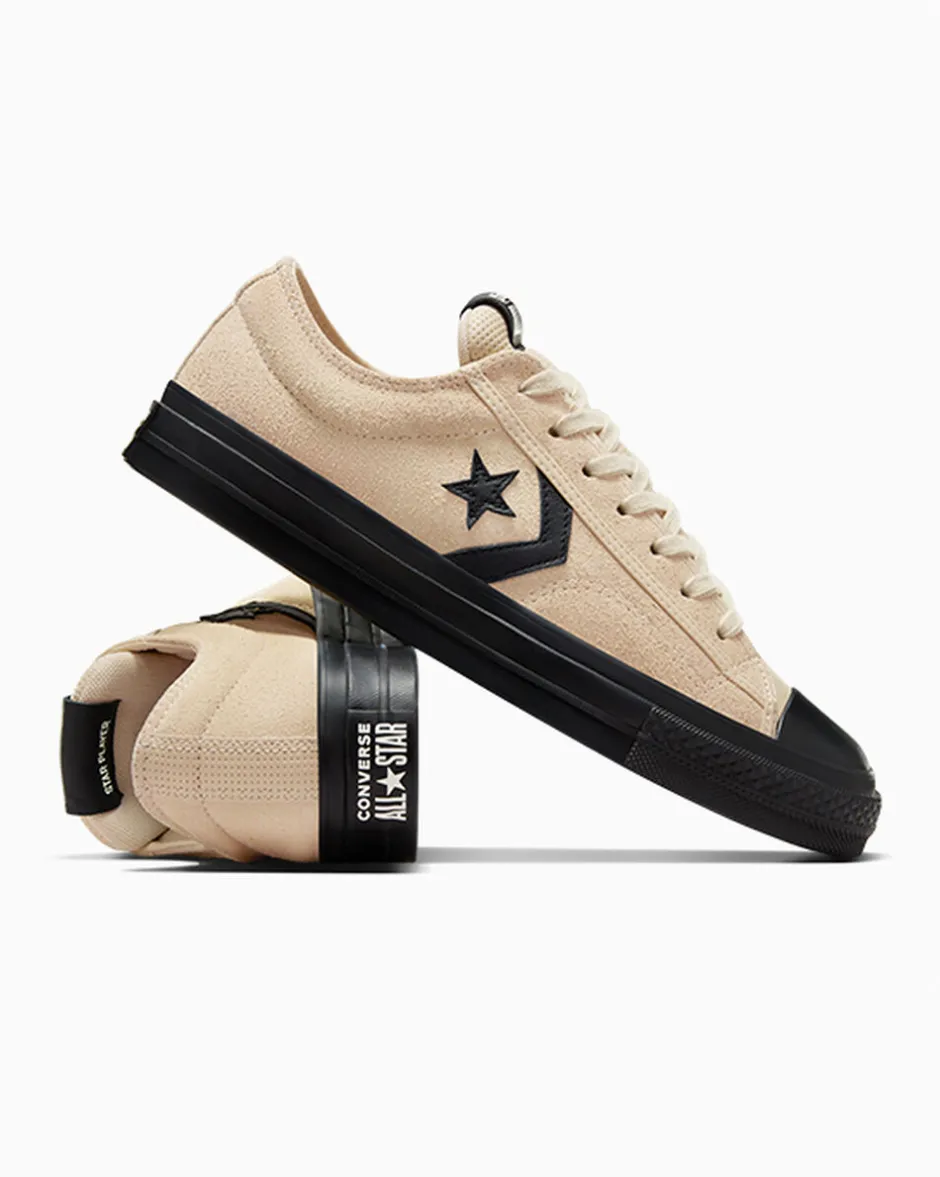 Converse Modelli Bassi|Modelli Bassi<Star Player 76 Suede + Leather Miso Glaze/Nero/Egret