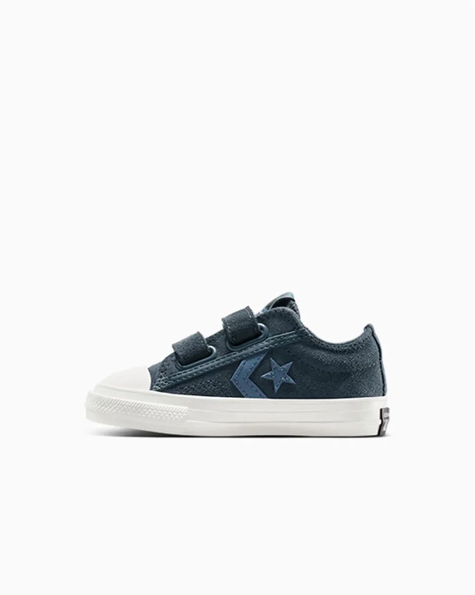 Converse Neonati E Bimbi Piccoli (Età 0-4 Anni)|Guida Alle Misure Per Bambini<Star Player 76 Suede & Leather Easy-On Blu mezzanotte/Lakeside Blue