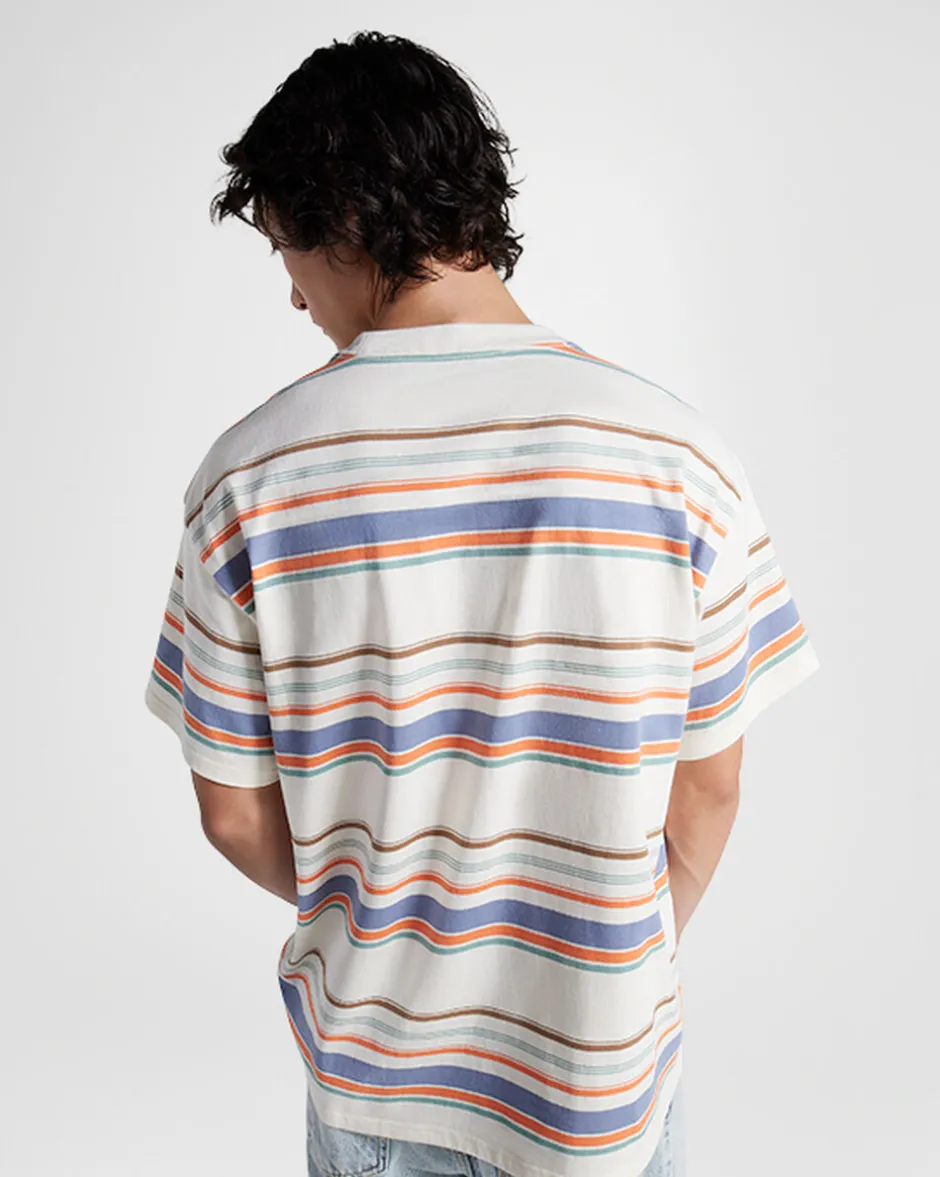 Converse Maglie E T-Shirt<Striped Loose-Fit T-Shirt Converse Egret