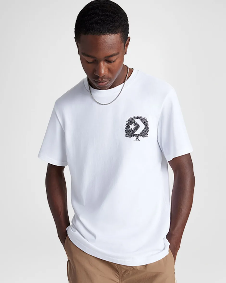 Converse Maglie E T-Shirt<Tree T-Shirt Bianco
