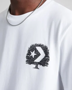 Converse Maglie E T-Shirt<Tree T-Shirt Bianco