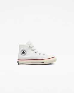 Converse Neonati E Bimbi Piccoli (Età 0-4 Anni)|Facile Da Indossare E Togliere<Vintage Canvas Easy-On Chuck 70 Bianco/Nero/Egret